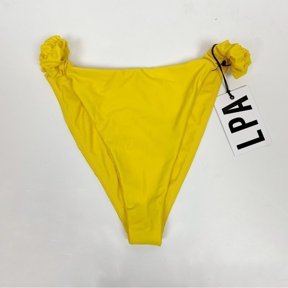 LPA Zella Bottom in Yellow Size M - Picture 3 of 7